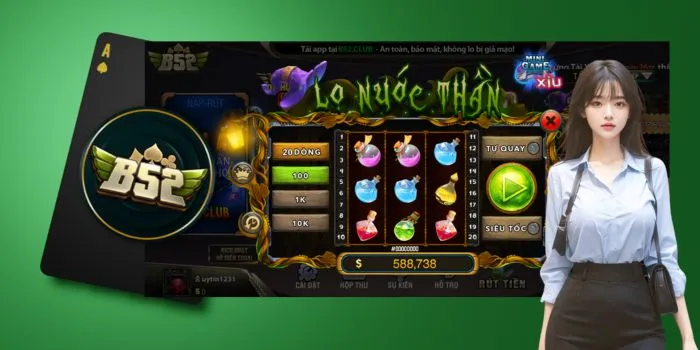 Lọ Nước Thần- game nổ hũ đổi thưởng đẳng cấp không nên bỏ qua